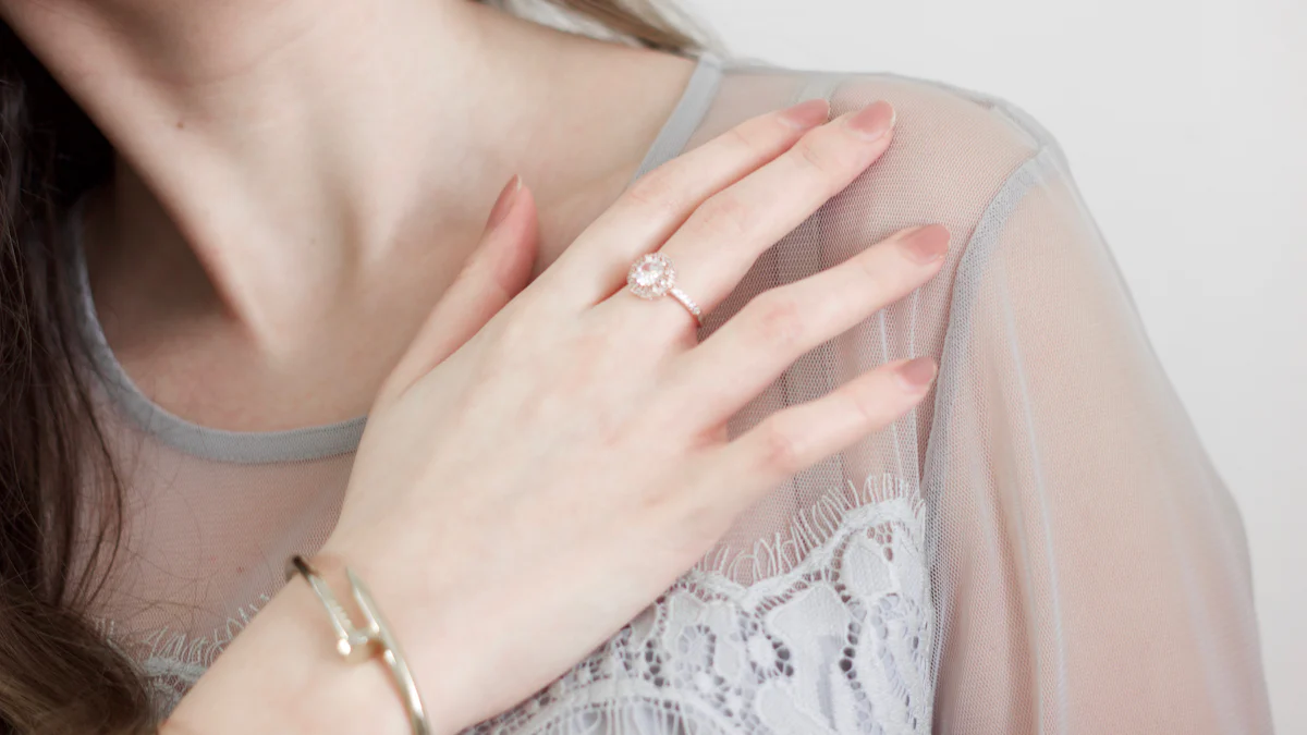 Overview of Double Sliding Beads Ring