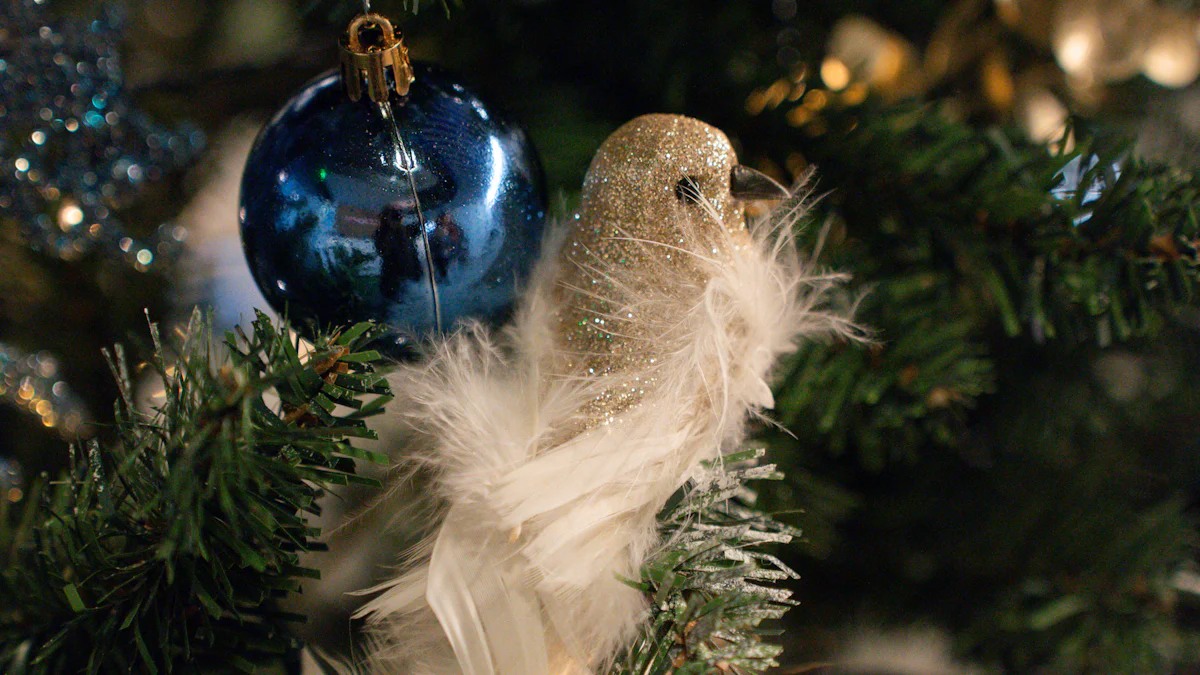 Creating Bird Christmas Tree Decorations