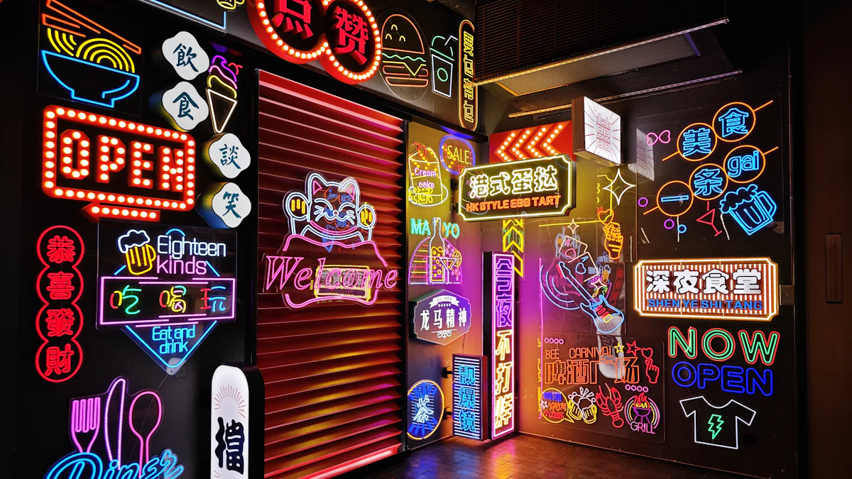Installing the Neon Arcade Sign
