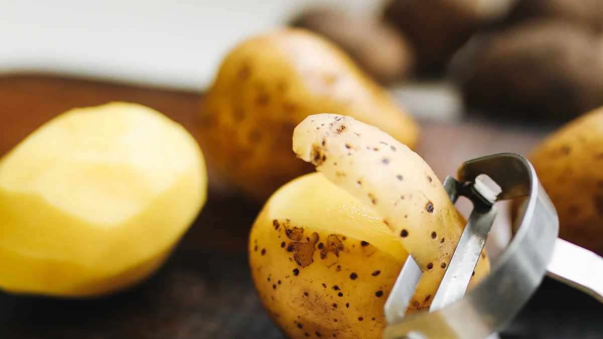 Het bereiden van de aardappelen