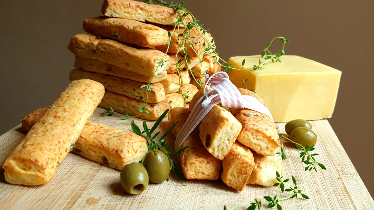 Zvinonaka Zviri nyore Frozen Cheese Breadsticks mu Air Fryer