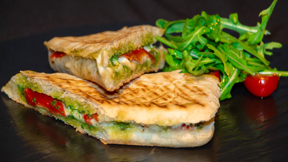 Italiaanse Caprese Panini