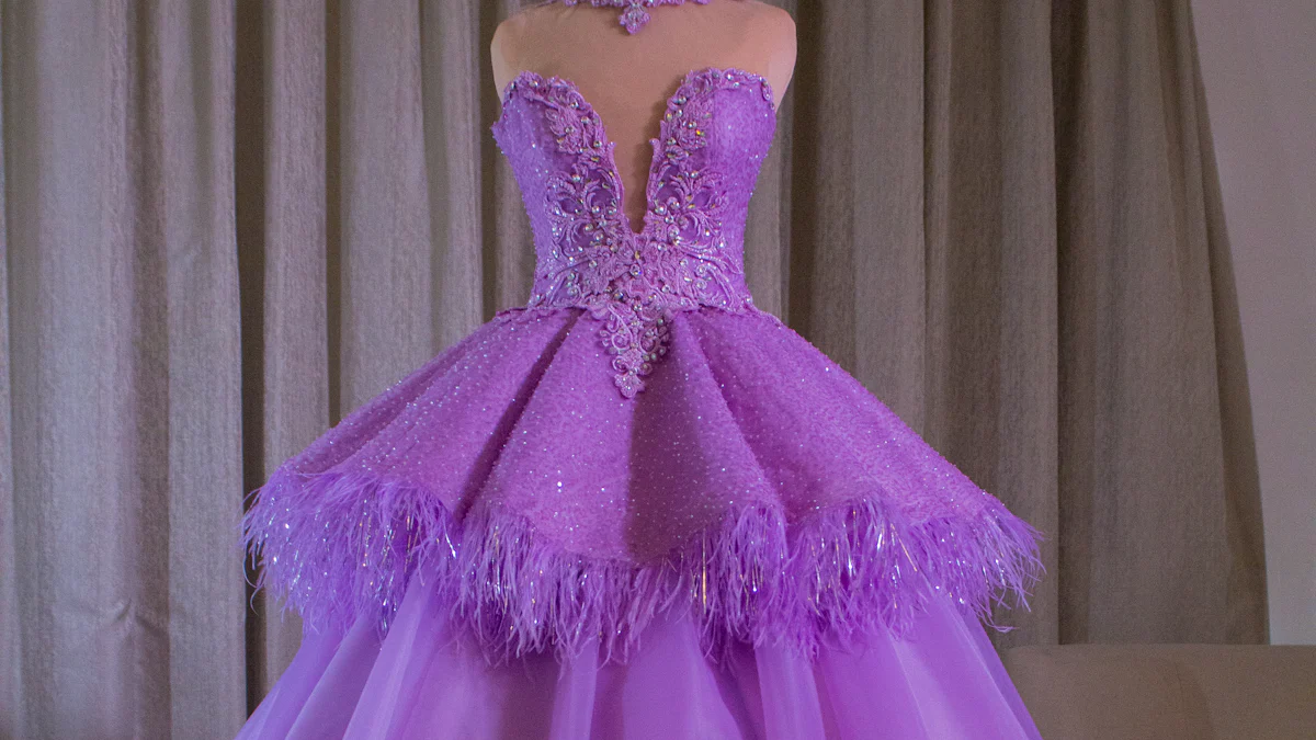 The Evolution of Purple Lace Dresses