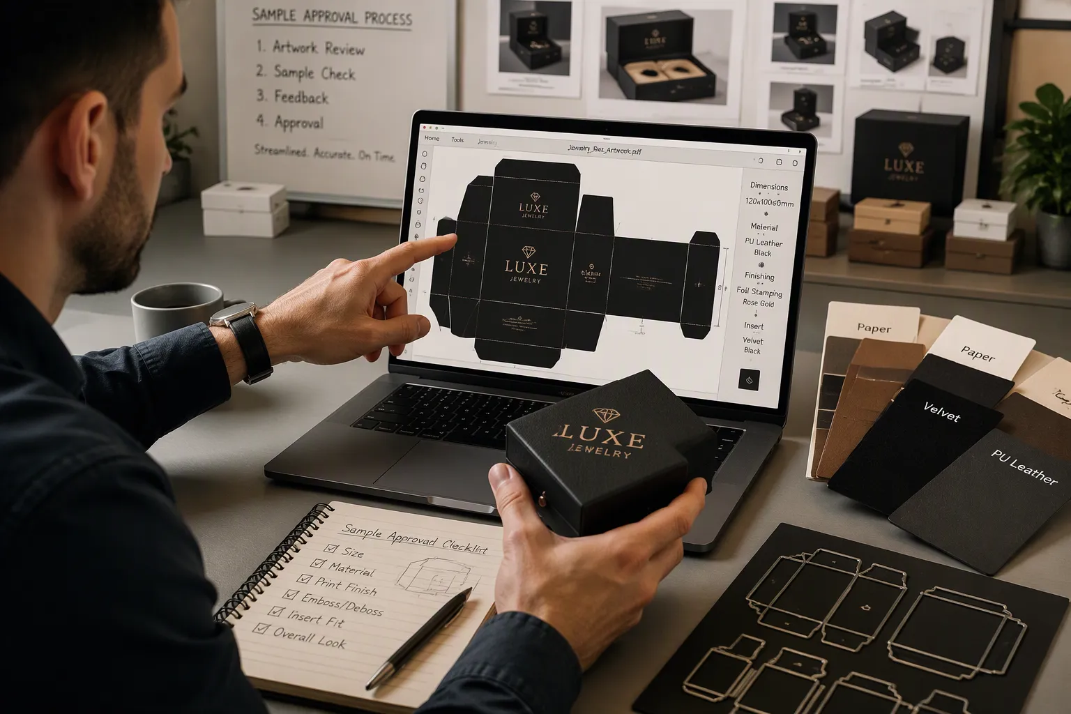 How to Speed Up Your Engraved Jewelry Box Sample