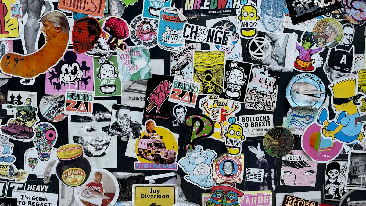Die-Cut Vinyl Stickers