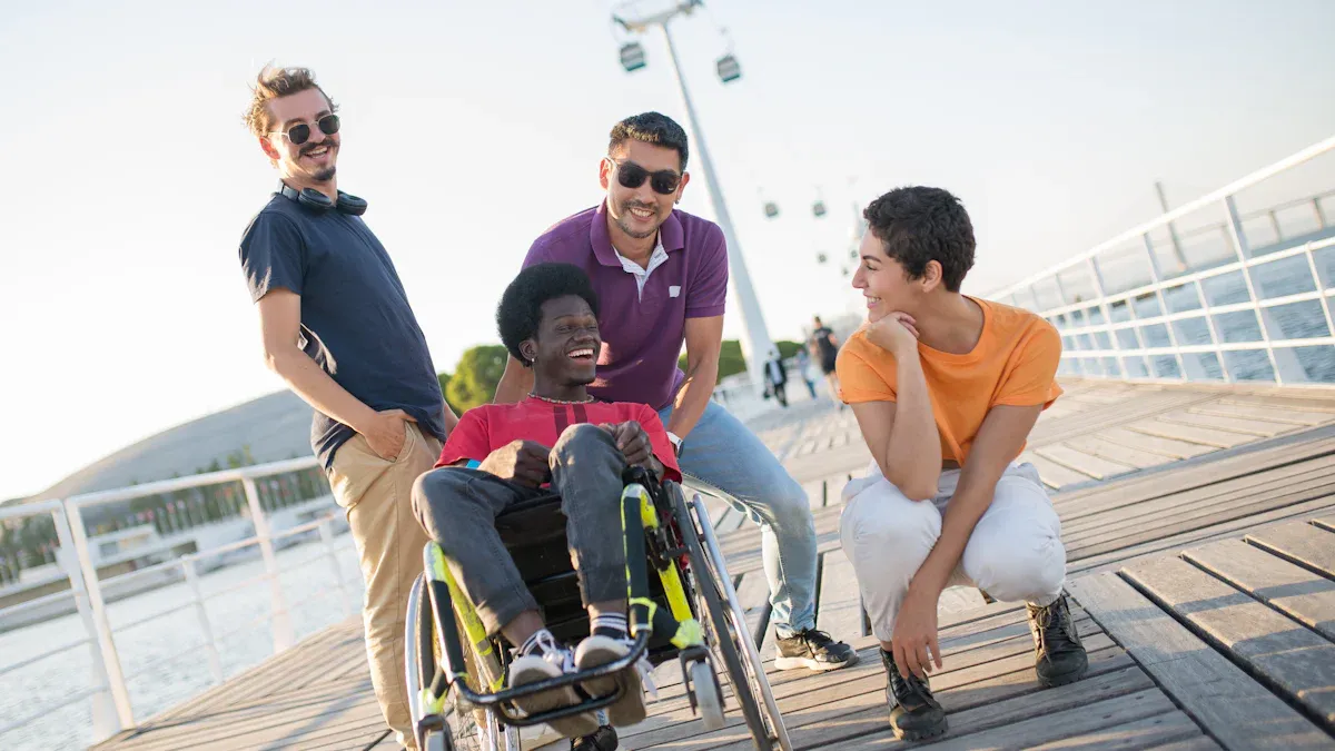 What to Expect Traveling with a Wheelchair 3 Navigating Public Spaces and Attractions