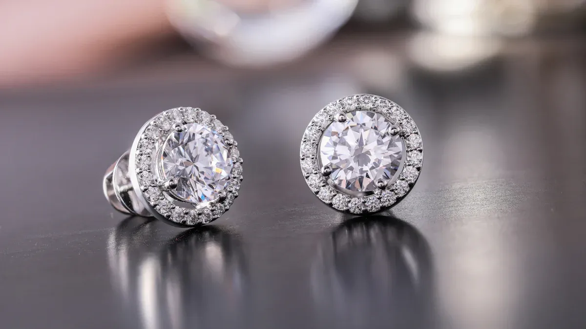Colored Moissanite