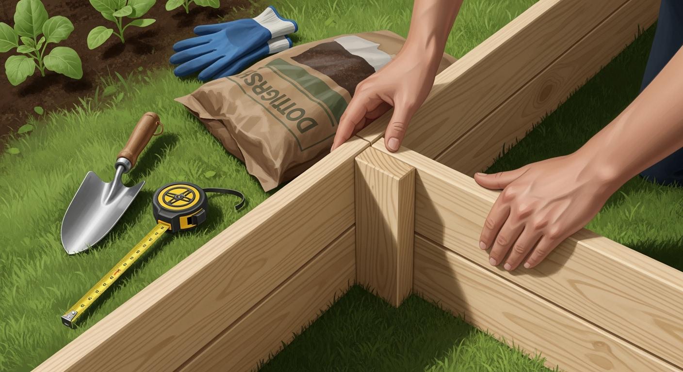 Step-by-Step Guide to Building a Raised Garden Bed