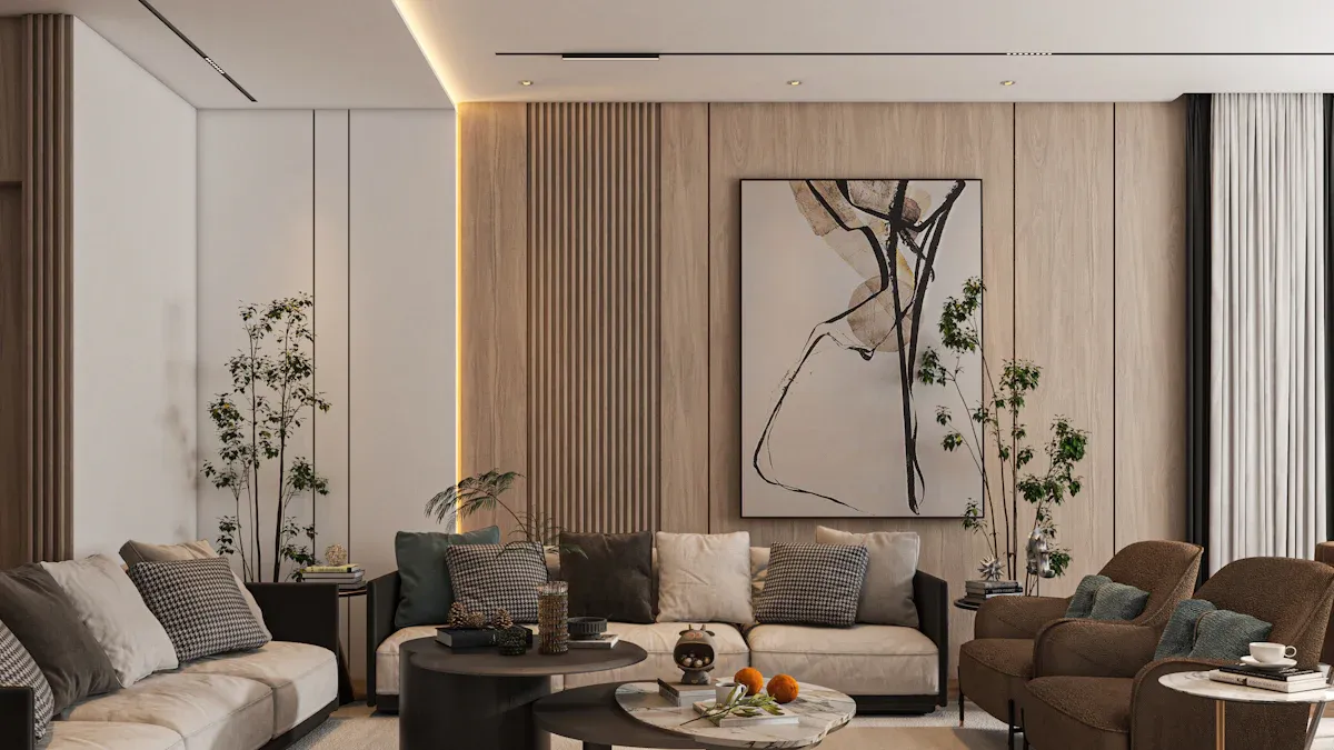 Styling Large Wall Art in Modern Homes