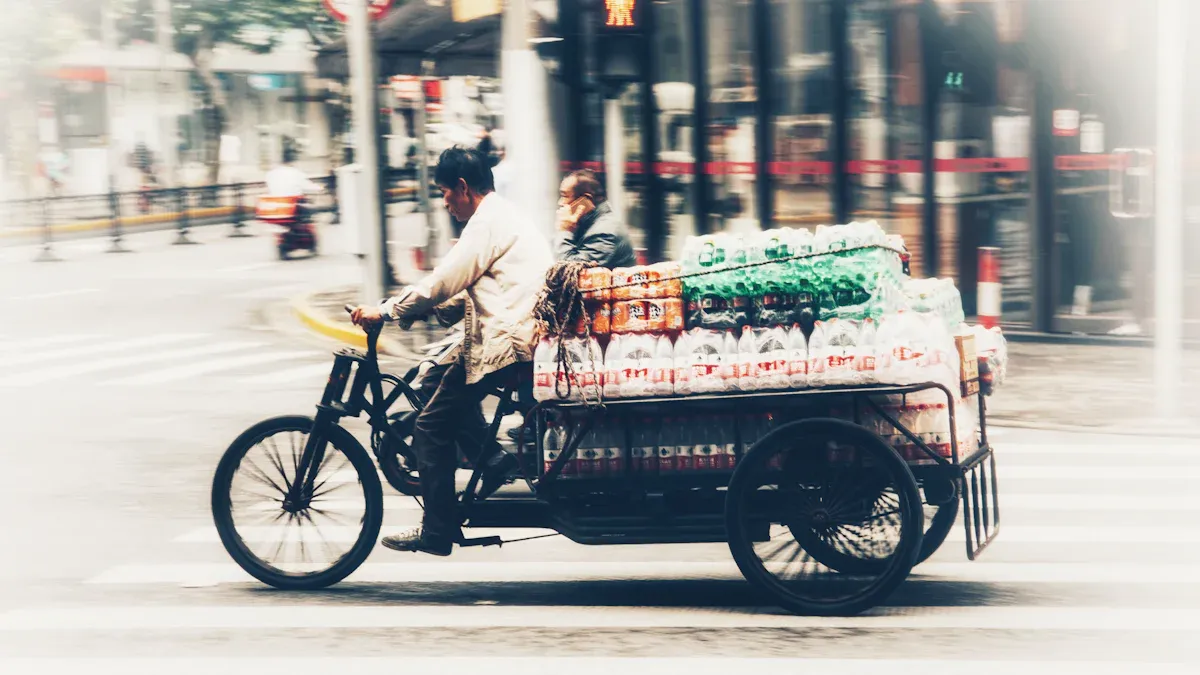 Arten von Cargo E-Bikes