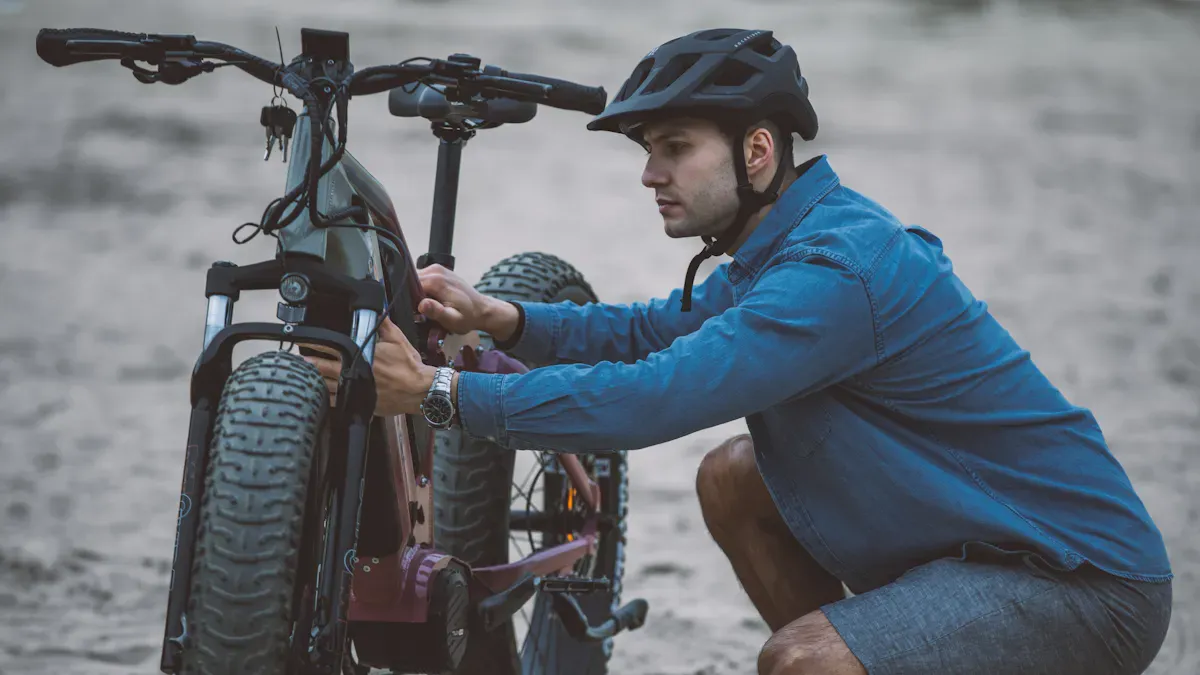 E-Bike Check vor der Fahrt