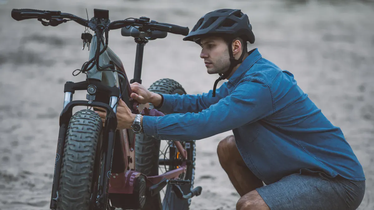 E-Bike-Check vor der Fahrt