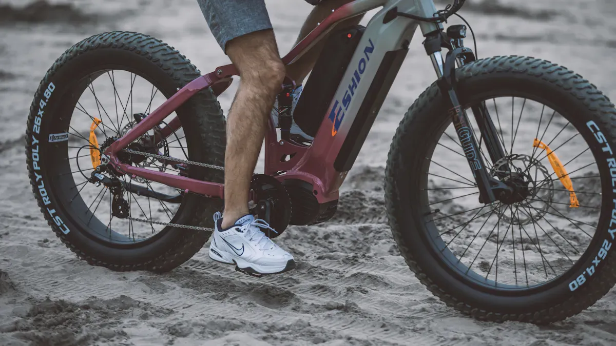 Schrittlänge messen für das E-Bike