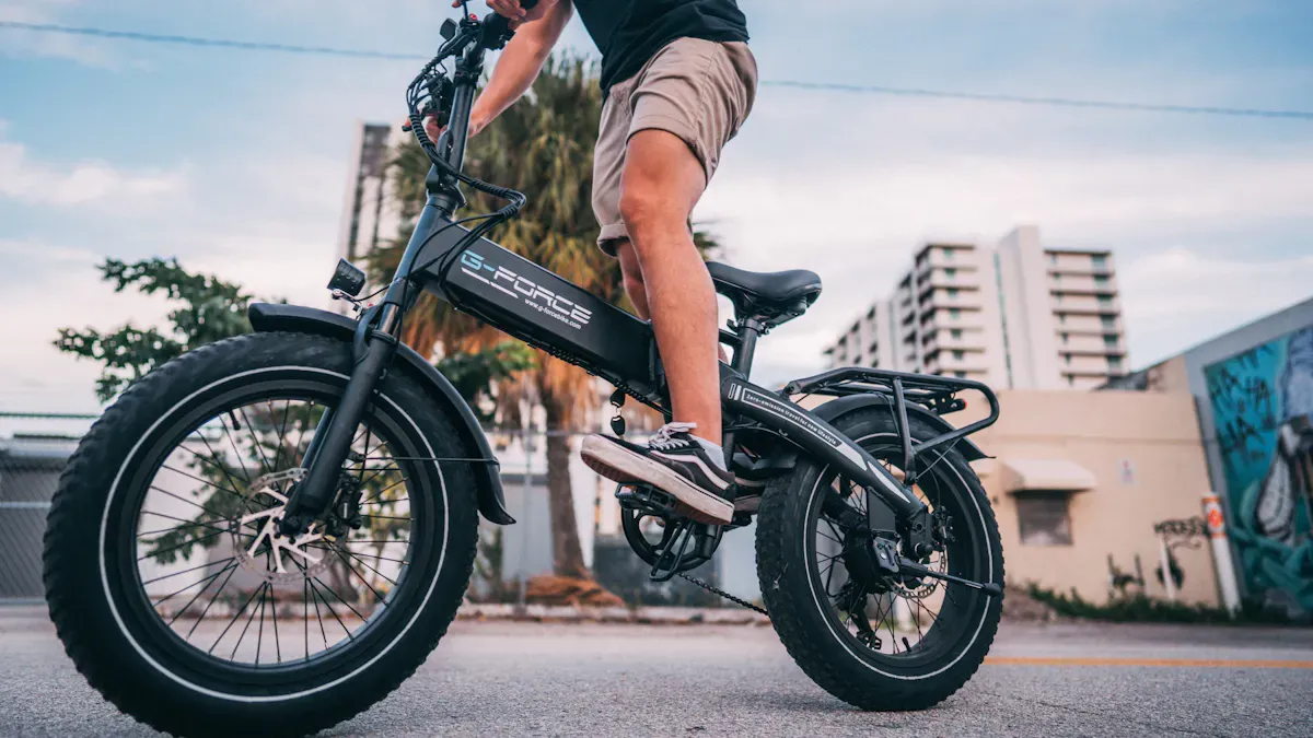Probefahrt mit dem E-Bike