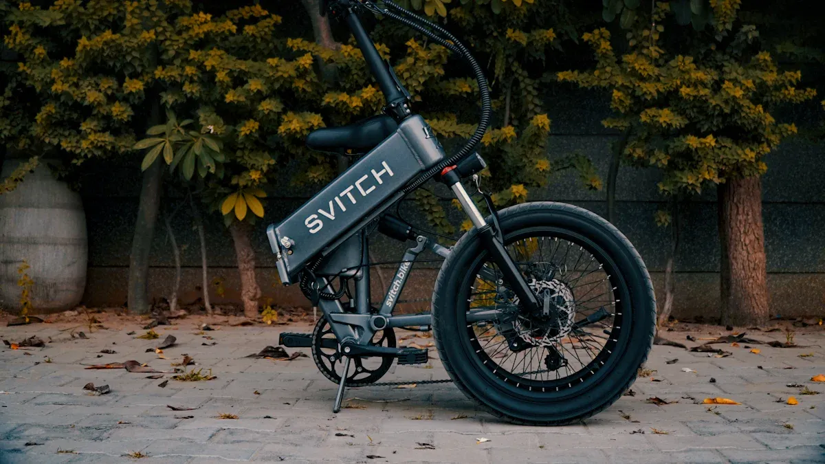 E-bike klapprad mit bosch mittelmotor: Kombination aus Portabilität und Premium-Leistung