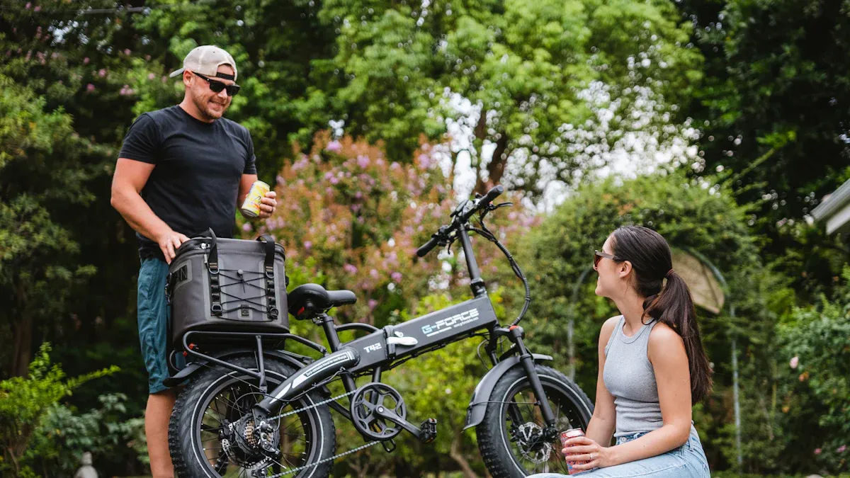 Funktionen eines eBike Klapprads