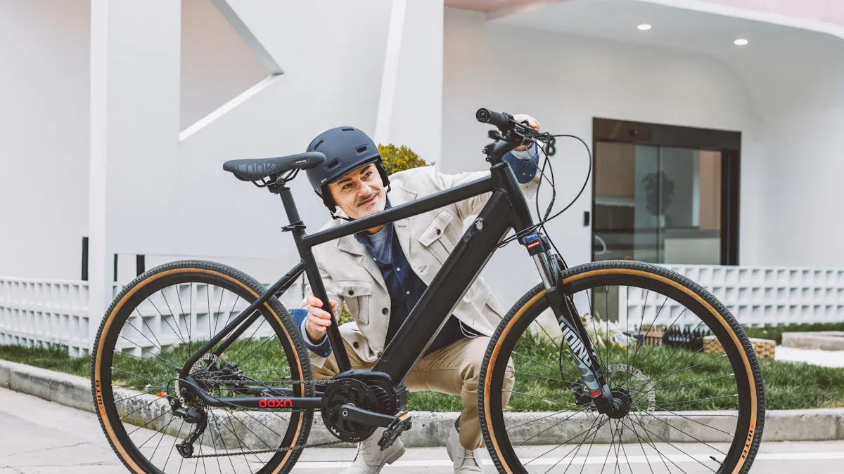 E bike mit Mittelmotor