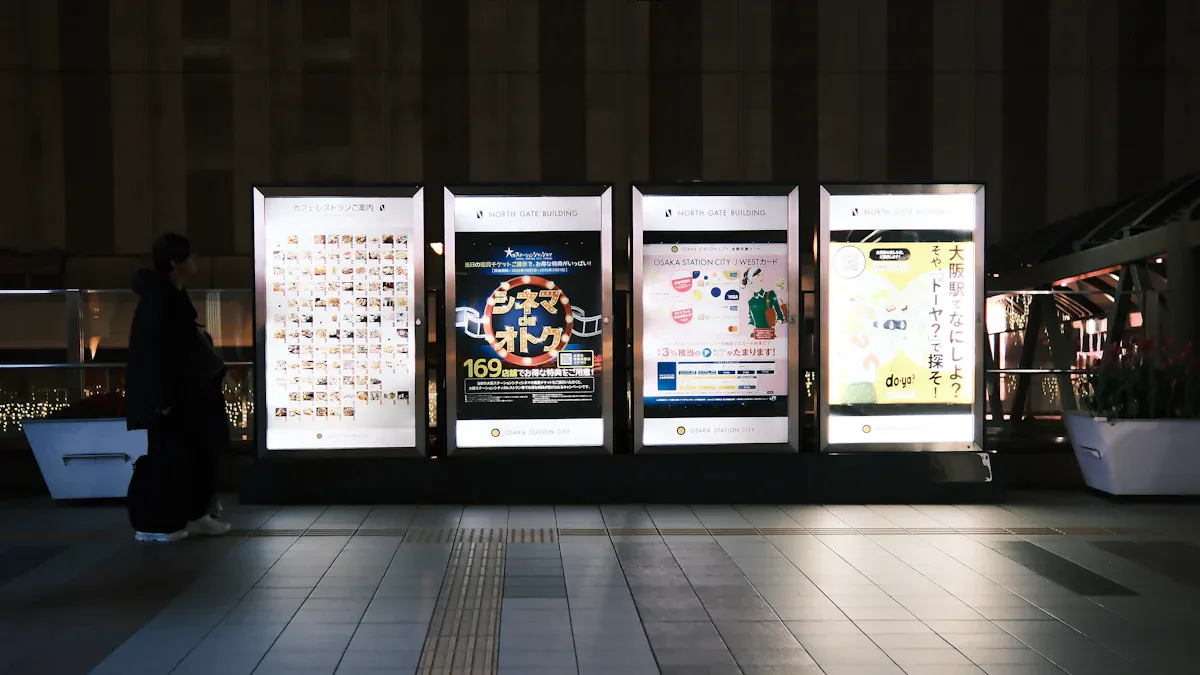 Lightbox Advertising Display Types
