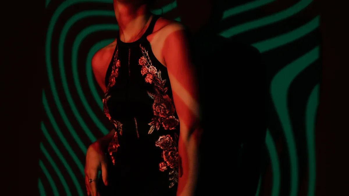 Interactive Light Box Display Photo Zones