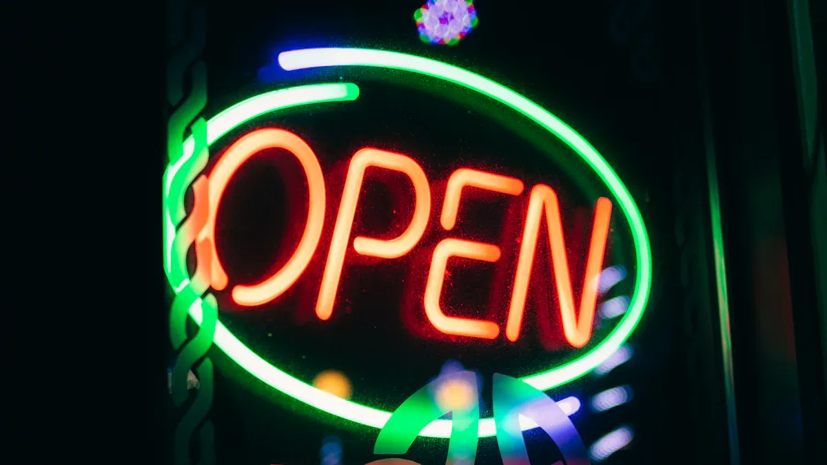 RGB Color-Changing LED Light Box Signs