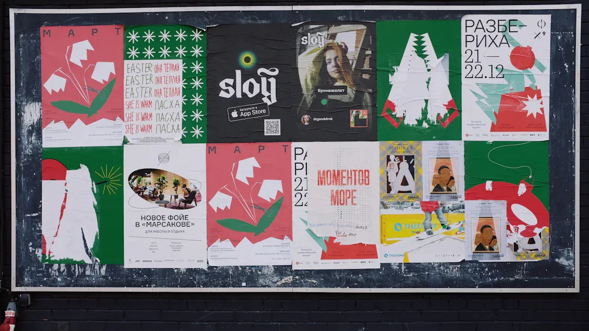 Multi-Poster Display Systems for Retail Environments