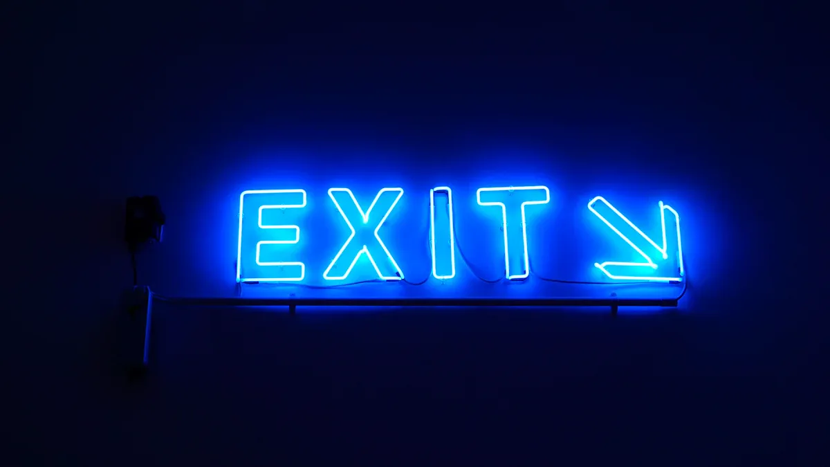 Blue Signage Overview