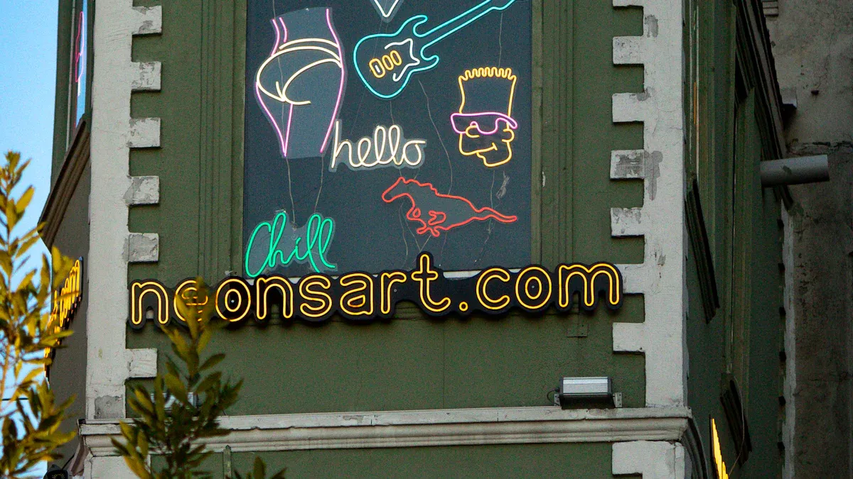 Outdoor Business Sign