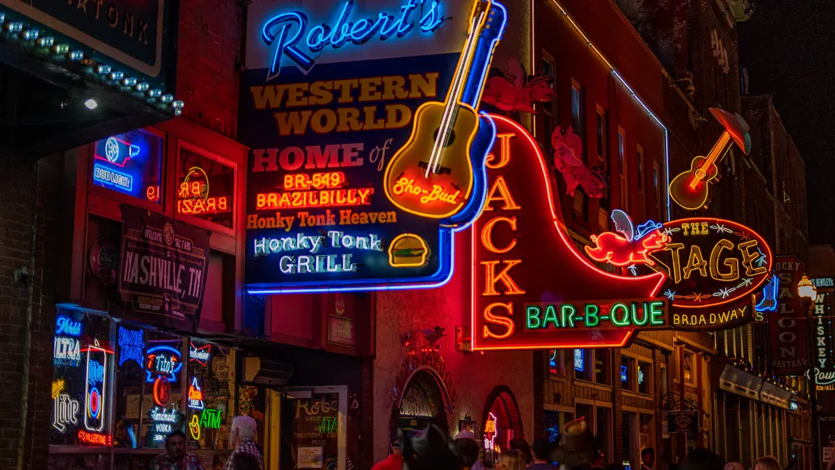 LED Outdoor Sign Lighting: Types, Installation, and Energy Efficiency