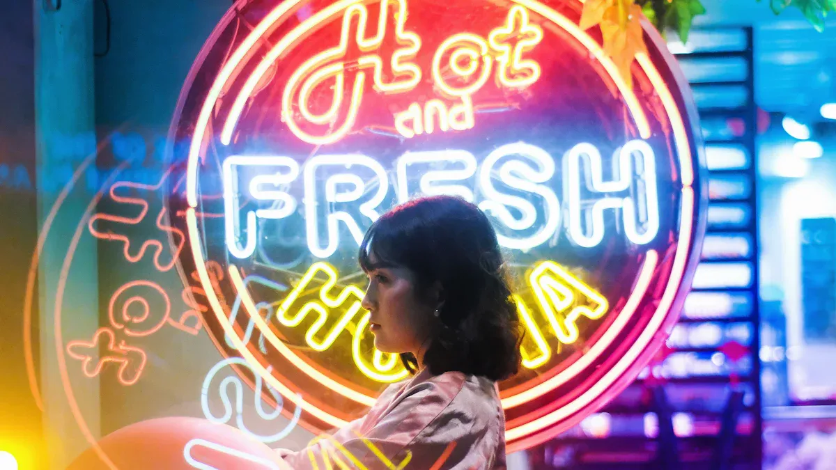 Visibility and Branding with LED Light Box Signs