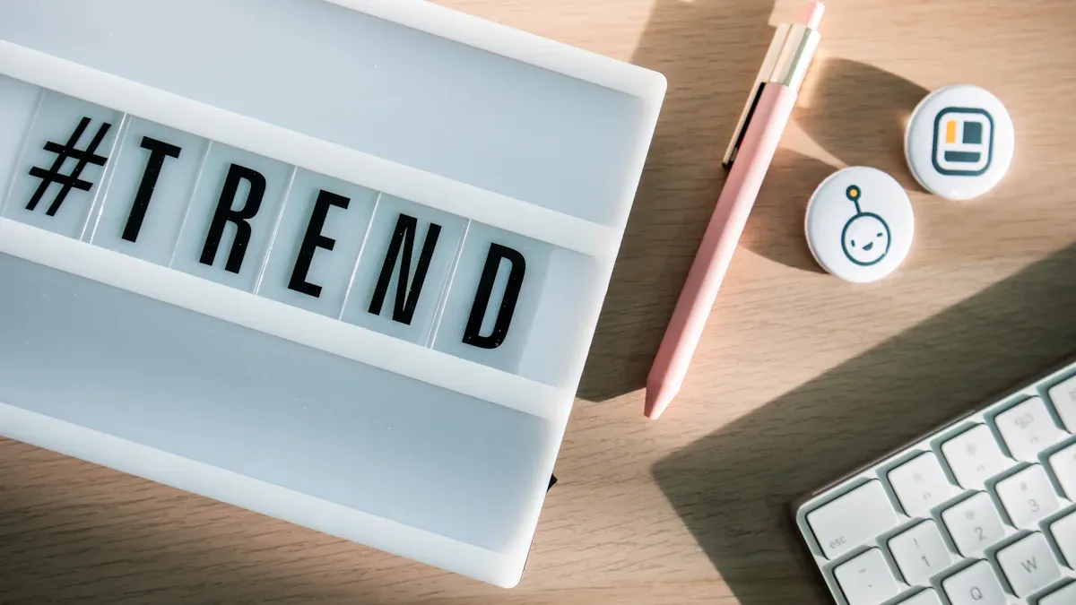 Social Media and Hashtag Displays