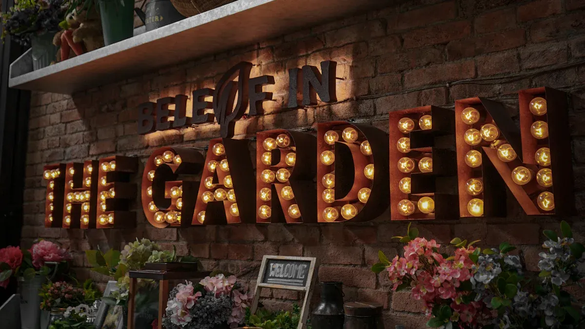 Outdoor Lighted Signs for Food Service