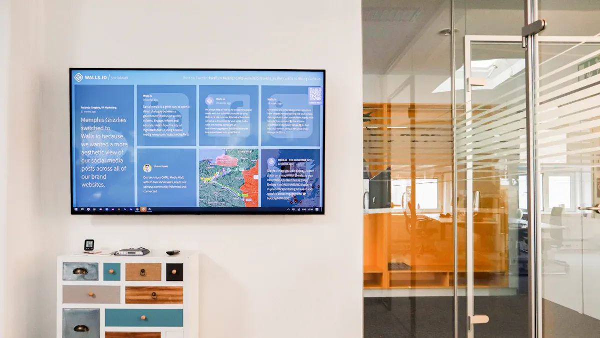 Audience Engagement with TV Window Displays
