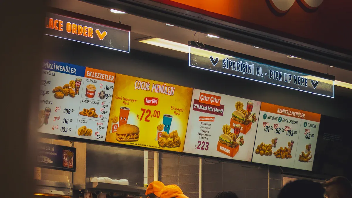 Bright Ideas to Enhance Your Restaurant’s Menu Light Box