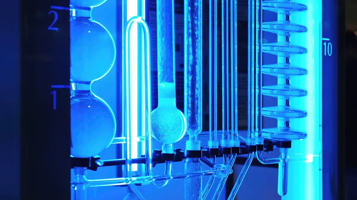 Applications of Blue LED Light Boxes