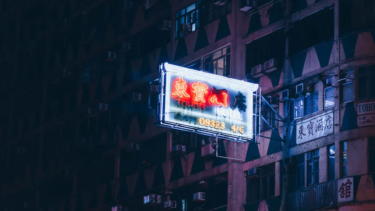 Backlit LED Sign Installation