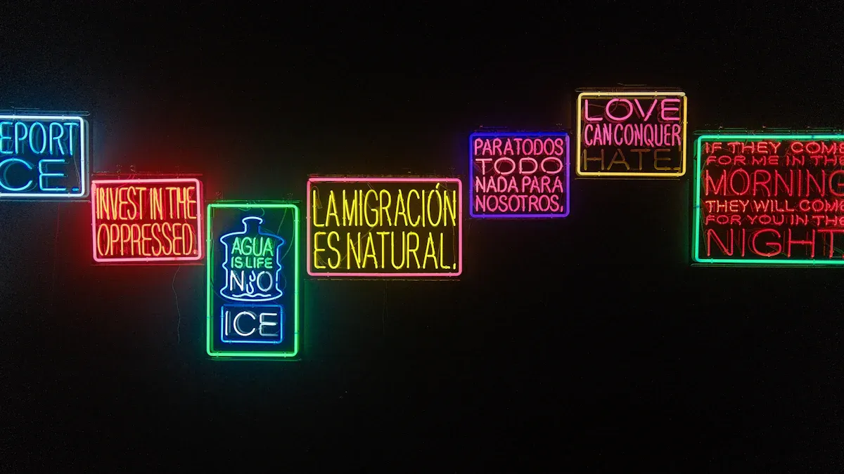 Types of Lighted Banners