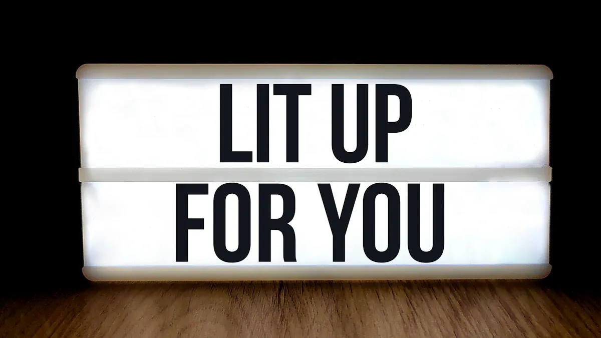 What Is a Lightbox with Letters