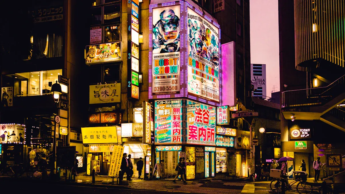 Display Light Box vs. Traditional Signage