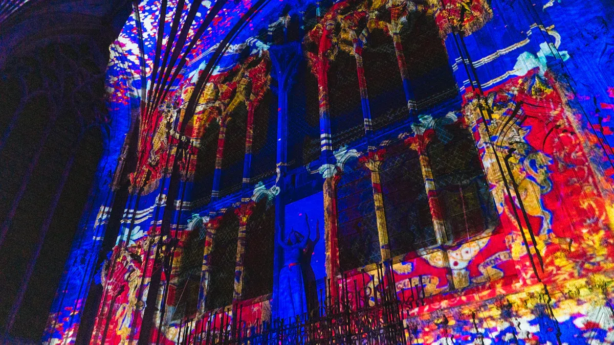 Visual Impact of Backlight Art