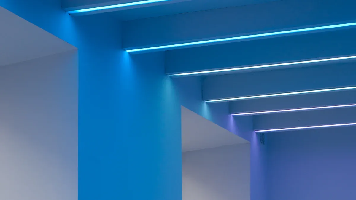 Blue LED Light Boxes