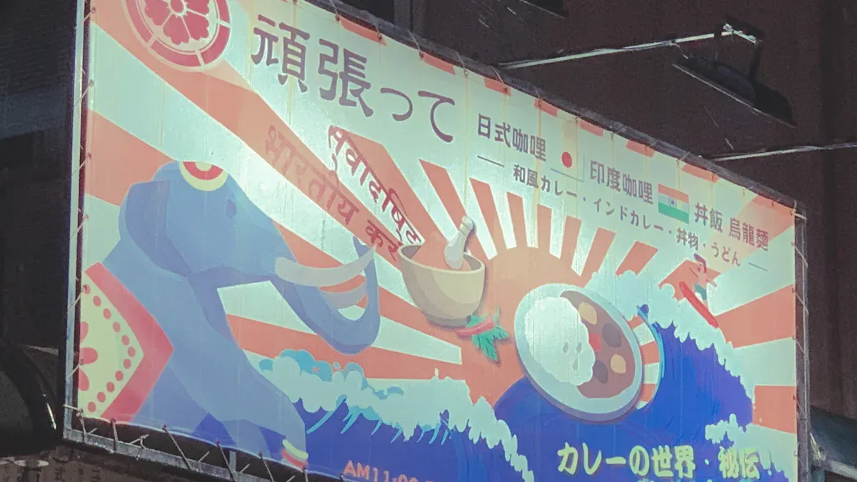 Advertising Light Boxes in Retail