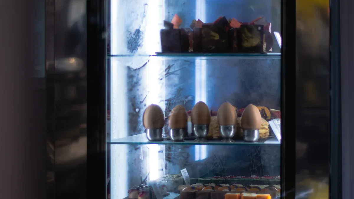 Tunnel freezer process