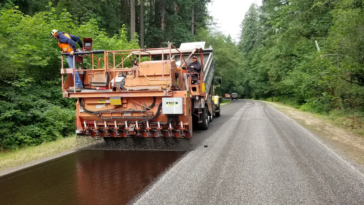 Mixing Blades and Paddles in Asphalt Mixing Plants