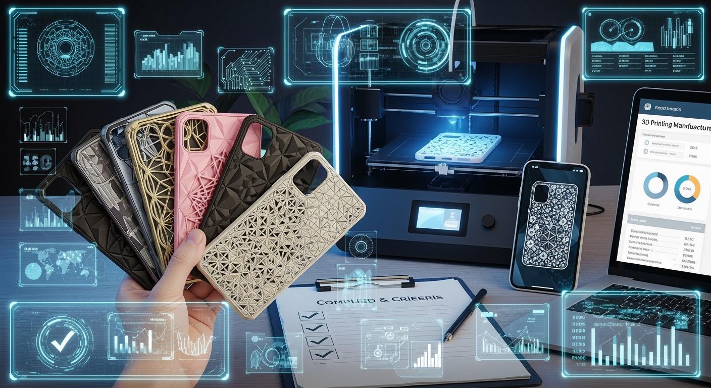 How to Choose the Best 3D Printed Phone Case Manufacturer for Your Business