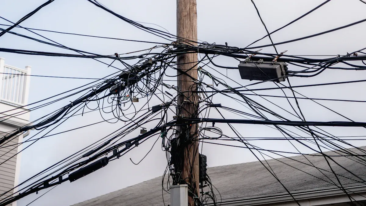 Comparing Power Pole Fittings