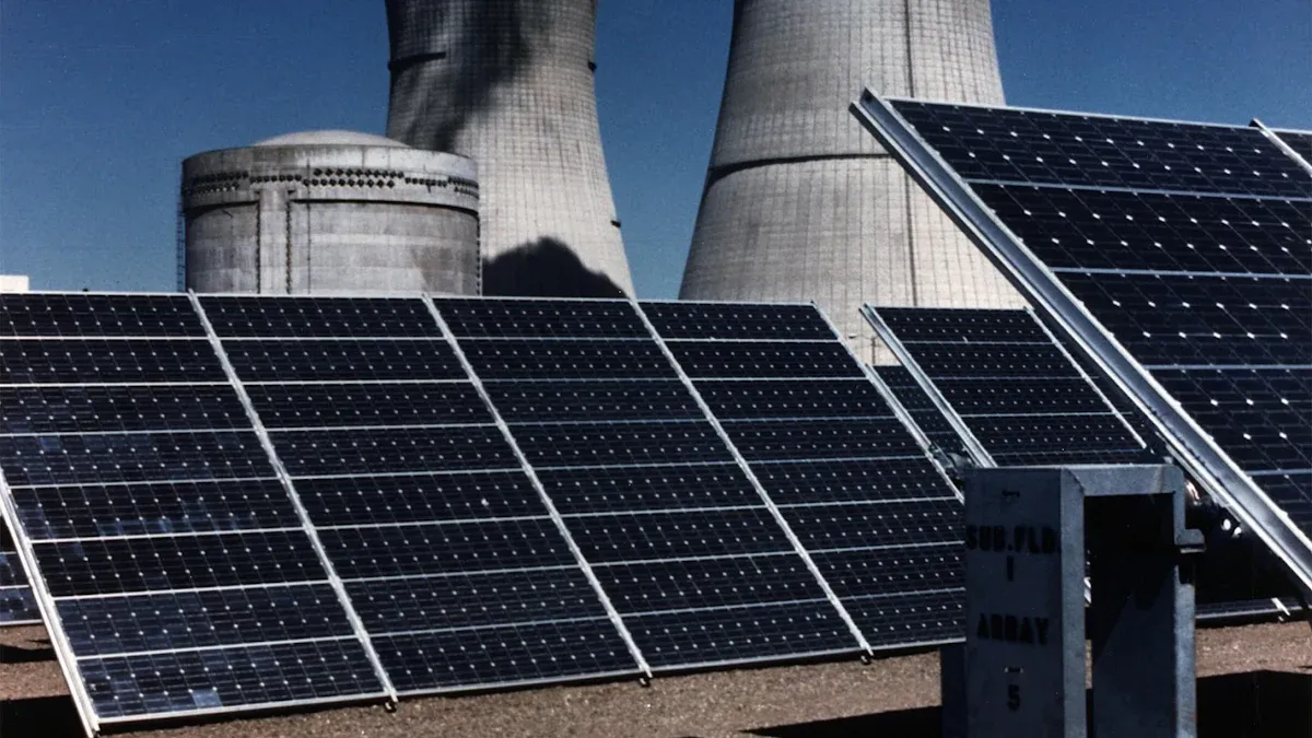 The Role of Solar and Nuclear in the Energy Transition