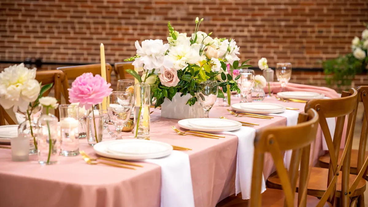 Matching Plates to Your Wedding Theme
