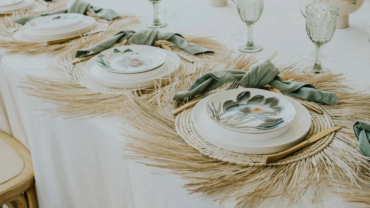 Matching Tableware to Wedding Style