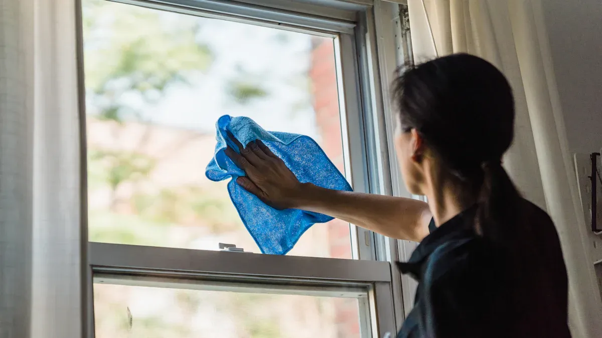 Microfiber Cloths for Cleaning Surfaces