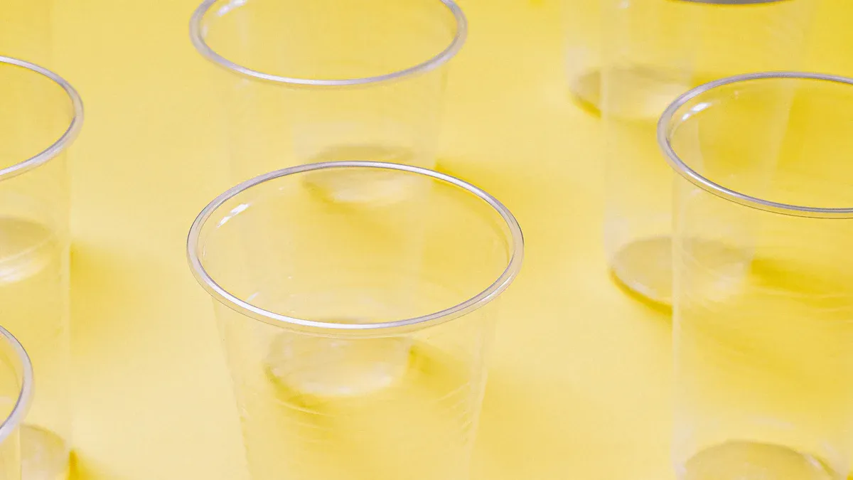8 Ounce Plastic Cups Materials